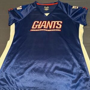 NY Giants Ladies XL Embellished Jersey
